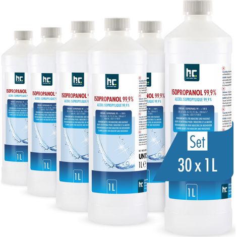 30x 1 L Isopropanol 99,9% in 1 Liter Flaschen