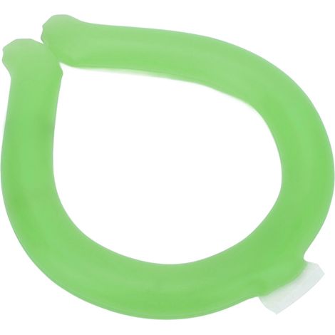 Anneau rafraîchissant pour le cou, portable, mains libres, réutilisable et durable, vert, idéal pour l'été. (1/5)