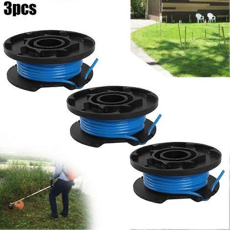 3 bobines de fil pour débroussailleuse Ryobi 18 V OLT1832 P2000 P2001 P2002 P2003 RLT183113 (1/5)