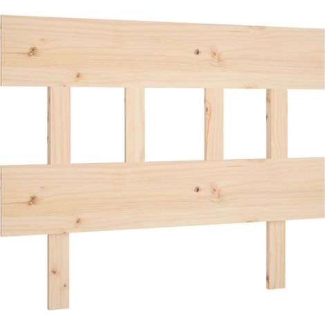 Maison Exclusive - Cabecero de cama madera maciza de pino 93,5x3x (1/5)