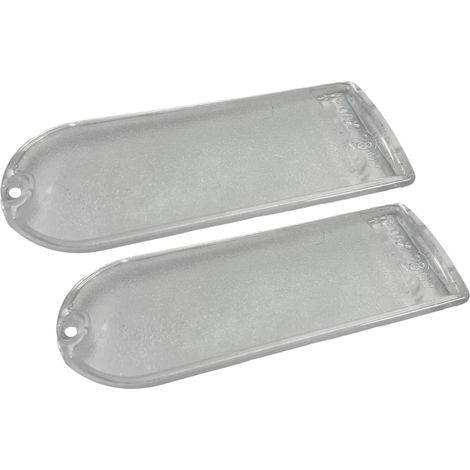 ERICAMBI®, x2 Plafoniere Illuminazione Diffusore Cappa Aspirante, Compatibile con Elica Elibloc, Dimensioni: 134x51 (mm) Max 28W, Ricambio Originale PLA0023132A (1/5)