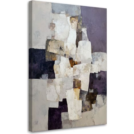 Wandbild Abstrakt in Beige und Blau 20x30 (1/5)