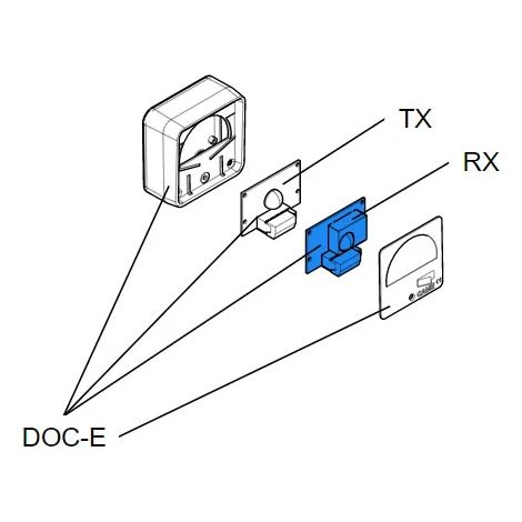 came pièce détachée carte électronique rx doc-e 119rir017