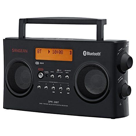 Sangean DPR-26BT Portatile Digitale Bianco radio (1/2)