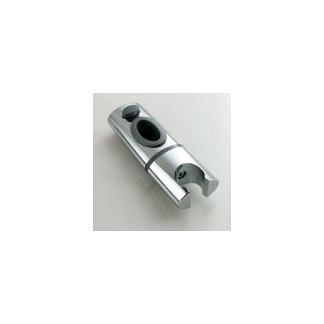 Supporto per soffione doccia per asta scorrevole ellittica standard 32 x 17 mm - ABS cromato - Crezuo