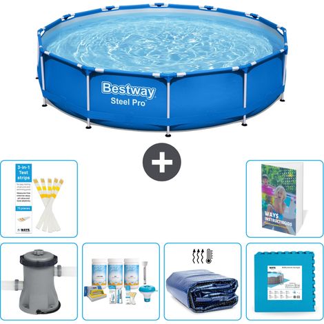 Bestway Steel Pro Rund - 366x76 cm - 7-teilig S188