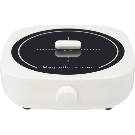 Agitatore magnetico, velocità regolabile, funzionamento silenzioso, bianco, UE, 220 V (1/2)