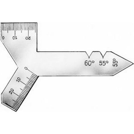 Calibro Angolo Di Affilatura Universale: 120, 118, 90, 60, 55 °