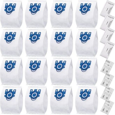Lot de 24 aspirateur pour Miele Gn 3D Classic C1 Complete C2 C3, S227, S400i, S600, S800 Airclean 3d efficacité sacs à poussière remplacer Miele Gn aspirateur sac à poussière partie (1/5)