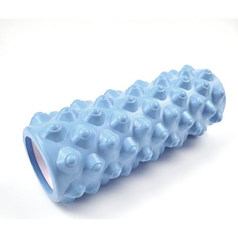 Rouleau de massage EVA bleu 33 cm (1/5)