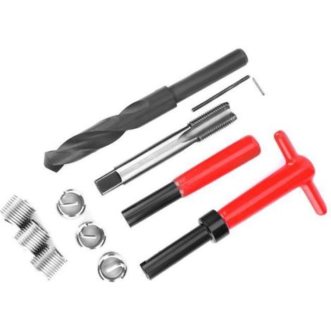 Kit de réparation de filetage - - Perceuse torsadée - Acier inoxydable - M16 x 1,5 - Outils complets (1/4)