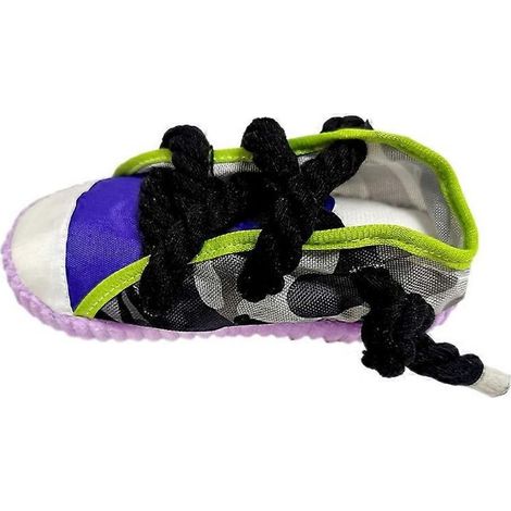 Jouets résistants pour chiens, chaussures de dentition en peluche, jouets à mâcher pour chiots et cordes anti-ennui. (1/4)