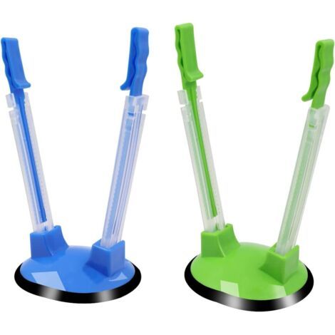 BUNTHAUS Lot de 2 PièCesréGlables pour Sacs à Sandwich, Sacs de Rangement Alimentaires Supports en Plastique RéUtilisables pour,pour Les Sacs de PréParation de Repas, Support de Sac pour Gadgets de Cu (1/5)