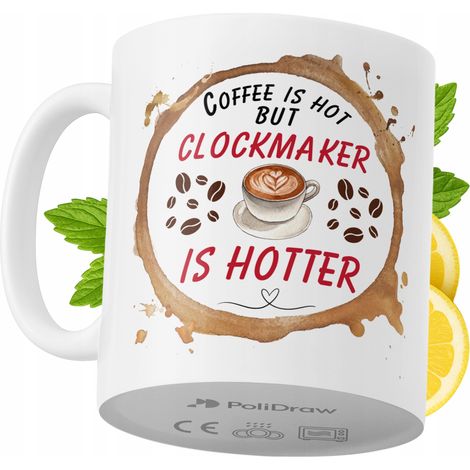 Taza para relojero. Divertida taza de café o té con diseño gráfico y texto humorístico. Taza ideal para cumpleaños, santos y días festivos. Taza premium para ocasiones especiales en casa, la oficina o (1/5)