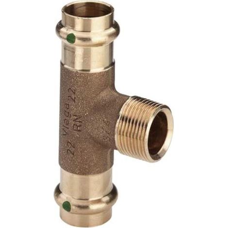 VIEGA Sanpress-T-Stück AG SC Profipress 22x3/4"x22mm