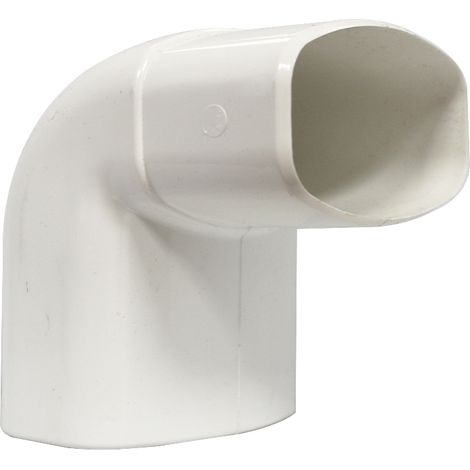 Coude PVC 87°30 MF pour tube BEST Ø92x57 - blanc - First Plast