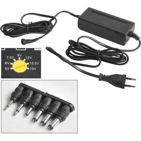 ALIMENTATION STABILISÉE 100/240V, 5-15V,MAX.3000MA POUR SCHNEIDER - MWMG36EU/6XC