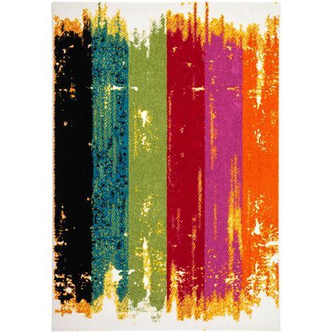 Tapis tissé guayama 242 multicolore - 80 x 150 cm (1/4)