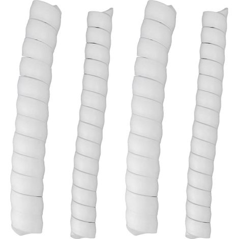 Spiralförmiger Baumstammschutz aus Kunststoff, Rindenschutz, Wickelschlauch zum Schutz junger Bäume und Pflanzen vor Rehen, Kaninchen, Nagetieren und Rasenmähern (4 Stück) (1/5)