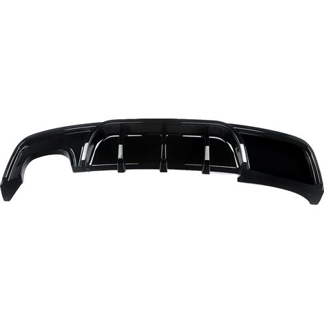 Diffuseur de pare-chocs arrière, compatible M Sport, aérodynamique améliorée, noir brillant (1/2)