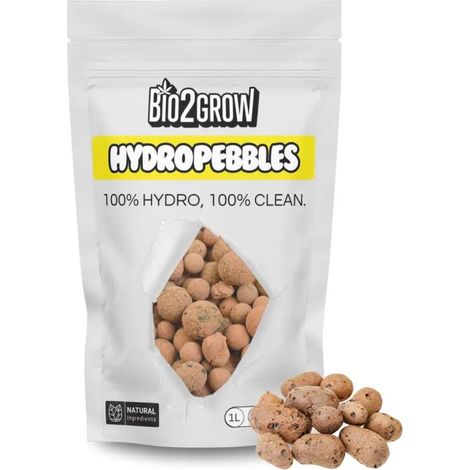 Bio2Grow Blähton 5 Liter – Hydrokultur Kugeln (1/5)