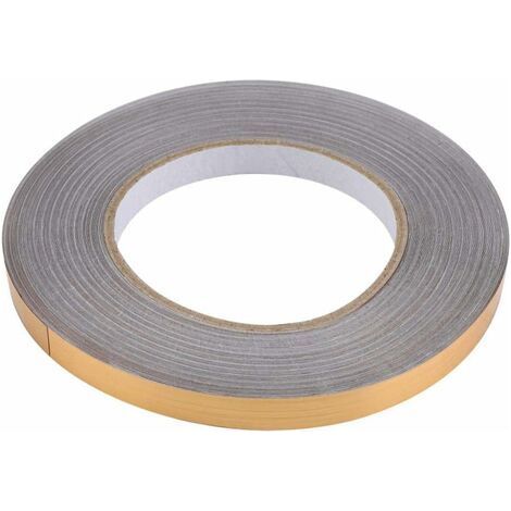 PVC Imperméable à l'eau Feuille Carreaux de Sol Moisissure Bande Adhésive Evier de Cuisine Joint Collant Crevasse Chambre Etage Suceur Plat Ligne Autocollant Coin Ligne Bande de Collage(Or，1cm50m) (1/5)