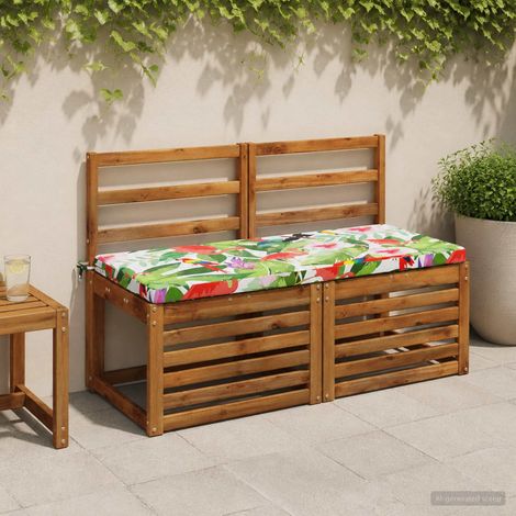 vidaXL Cojín de banco SOEST 100% Poliéster Multicolor 110 x 50 x 5 cm (1/5)