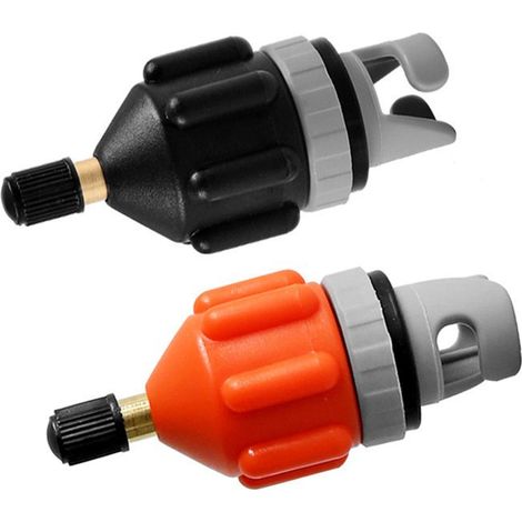 2 x SUP-Pumpenadapter, Ventiladapter, SUP-Ventiladapter, aufblasbarer SUP-Pumpenadapter, tragbarer aufblasbarer Pumpenadapter für Kanu-Kajak-Schlauchboot