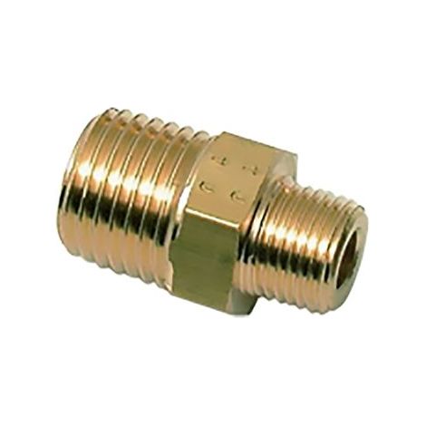 Adaptateur Laiton Droit Legris R Mâle 3/4pouce - Mâle 3/8pouce ( Prix pour Paquet de 5 )