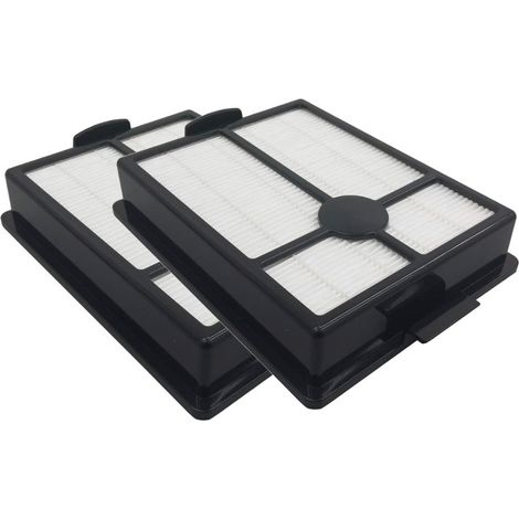 2x Trade-Shop HEPA Anti-Allergen-Filter für Rainbow Rexair Staubsauger der Serie E / E2 - ersetzt Rainbow R7292, R12107B / Ersatz-, Pollen-, Allergikerfilter (1/3)