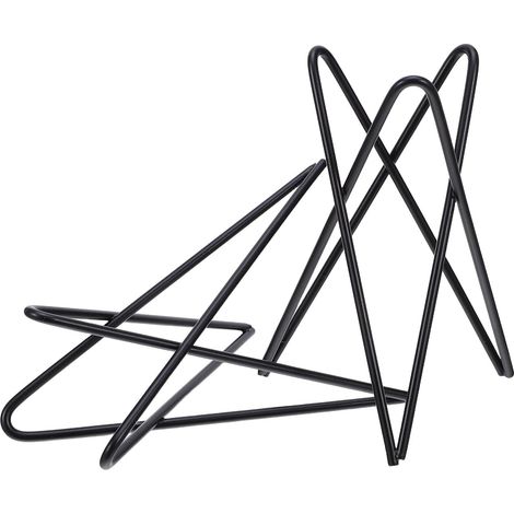 Lot de 2 trépieds en fer noir pour le jardinage et la climatisation d'intérieur (1/5)