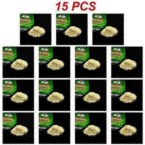 à 100 pièces de poudre appât anti-cafards efficace pour usage domestique. Piège anti-insectes et antiparasitaire. Couleur : 15 pièces. (1/4)