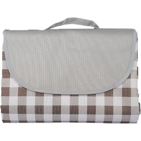 Telo da picnic impermeabile 150x200 cm – Tappetino da spiaggia pieghevole con velcro – Tappetino da esterno in tessuto Oxford anti-sabbia – Con borsa per il trasporto – Design a rete colorato (1/5)
