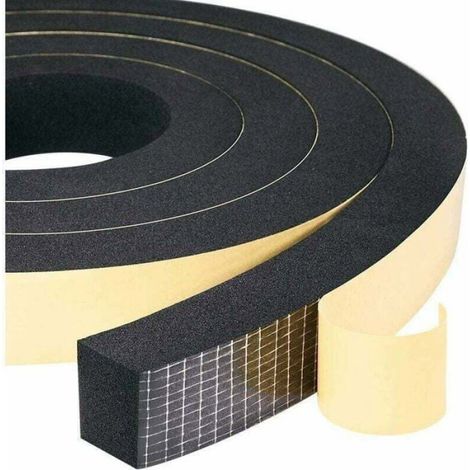 2 Rouleaux Bande de Joint Mousse 25mm x 20mm x 4m Étanchéité Isolation Phonique Résistant Intempéries pour Porte Fenêtre Meuble (1/4)