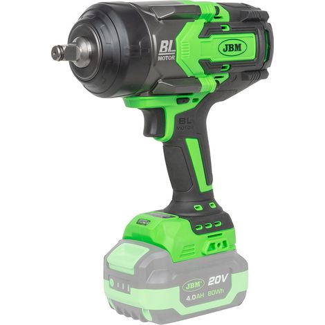 JBM60044 Pistola de impacto brushless a batería 1/2", 1300 Nm