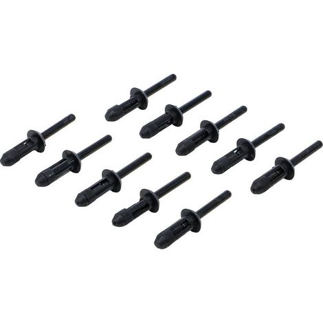 Rivet Pop 10 pcs 6,6 x 17,2 mm - Léger et Résistant - Fixation Facile, Pro - D-Work (1/5)