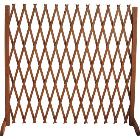 STECCATO ESTENSIBILE IN LEGNO cm. 140 x h.120