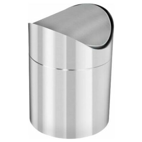 Poubelle Salle DE Bain INOX, Argenté (1/5)