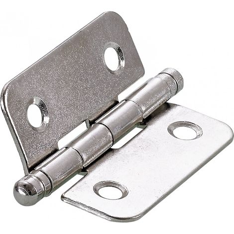 2er-Set Stahlscharniere für HETTICH-Möbel, L.40 x B.35 mm HETTICH
