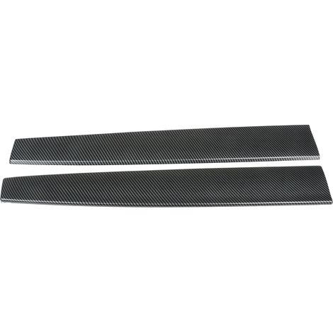 Baguettes décoratives pour tableau de bord et console centrale, compatibles avec les Tesla Model 3 et Model Y 2020-2023, finition fibre de carbone. (1/5)