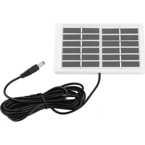 Panneau Solaire Polycristallin 6V 1.2W Module De Charge Portable Pour Bricolage Éclairage Et Petits Appareils 1 Pièce (1/5)