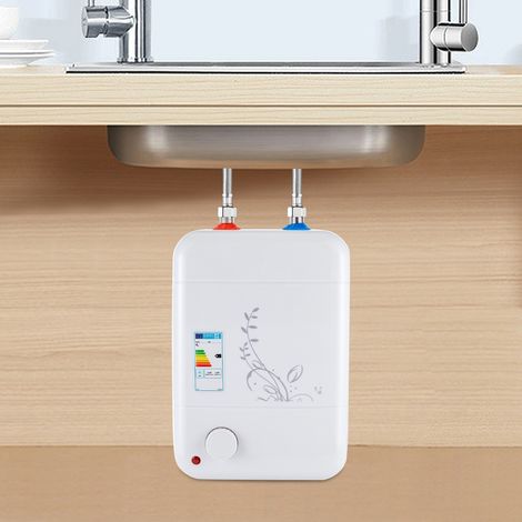 Chauffe-eau électrique sous Évier 6 litres - Puissance 1500W - Compact, facile à utiliser (1/5)