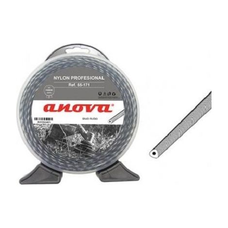 Anova-Nylon desbrozadora profesional Cyclone 3,00mm x 50mt (1/3)