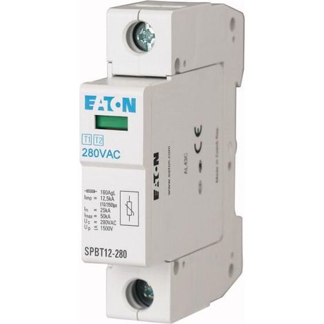 Kit parafoudre kit TN-S/TT 1+1p 000158334 EATON SPBT12-280-1+NPE-AX