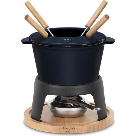 MONT D'ARBOIS Set de fondue blanco LA FONDERIE 1890