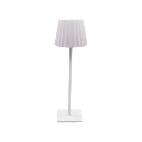 Lampe de Table Rechargeable Tactile Blanche design 3W CCT - 3000K/4200K/6400K - SILUMEN (1/5)