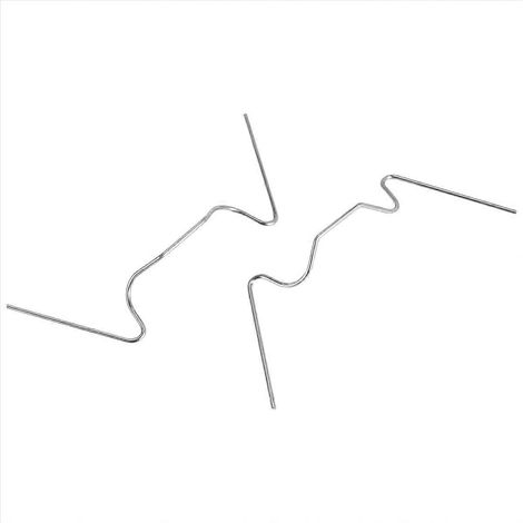 200 Gewächshausbefestigungen, überlappende Z-Clips, Muttern und Schrauben, 200er-Packung (1/5)