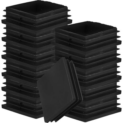 Lot de 100 bouchons carrés en plastique pour tubes (1/5)
