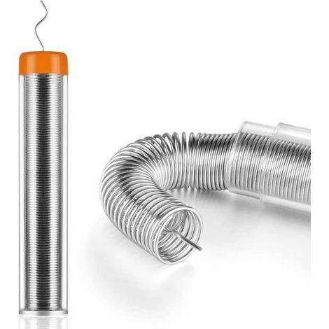 Lead- and tin-free rosin solder wire for electric soldering, 12 g