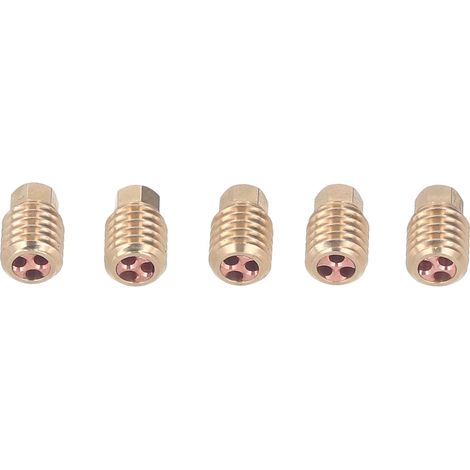 5 Buses en Laiton Haute Température 500°C pour Imprimantes 3D Bambu Lab X1/P1P, Diamètre 1.75mm/0.4mm, Connexion Sécurisée (1/5)